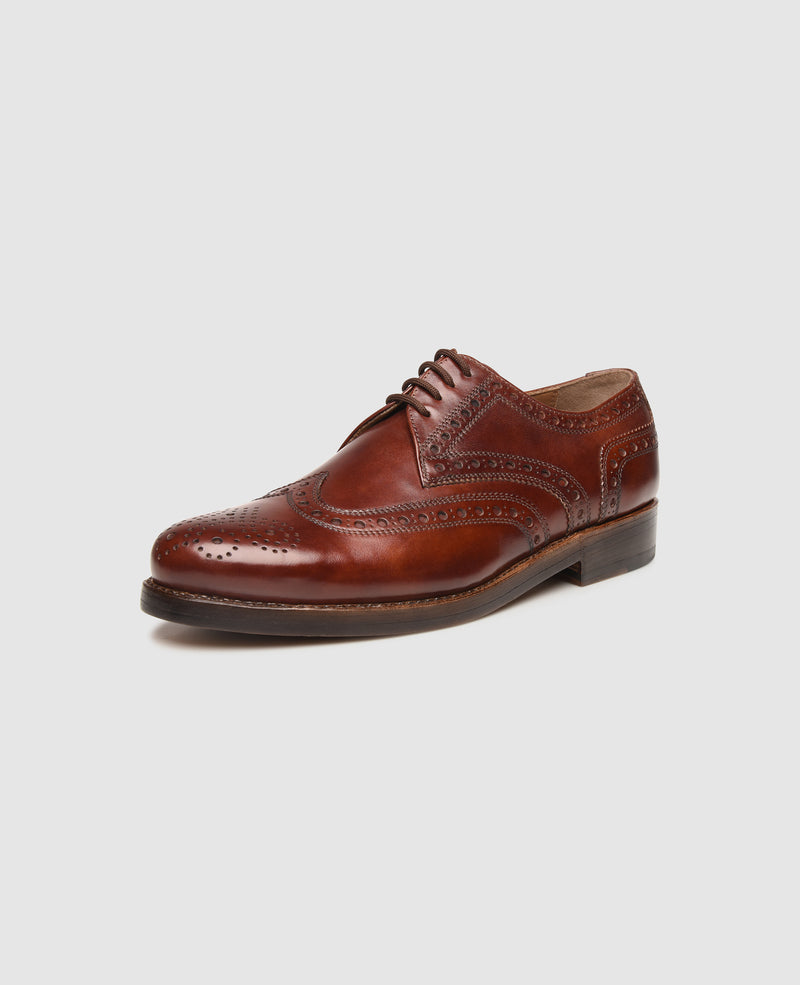 Shoepassion Heinrich Dinkelacker | Einzigartiger Full-Brogue Derby Aus Toscana Calf Shoepassion