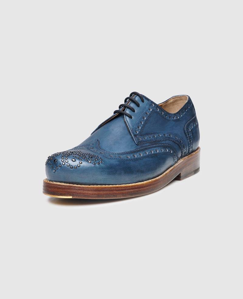 Shoepassion Heinrich Dinkelacker Goodyear-welted Derby With Metal-stud Detailing Shoepassion