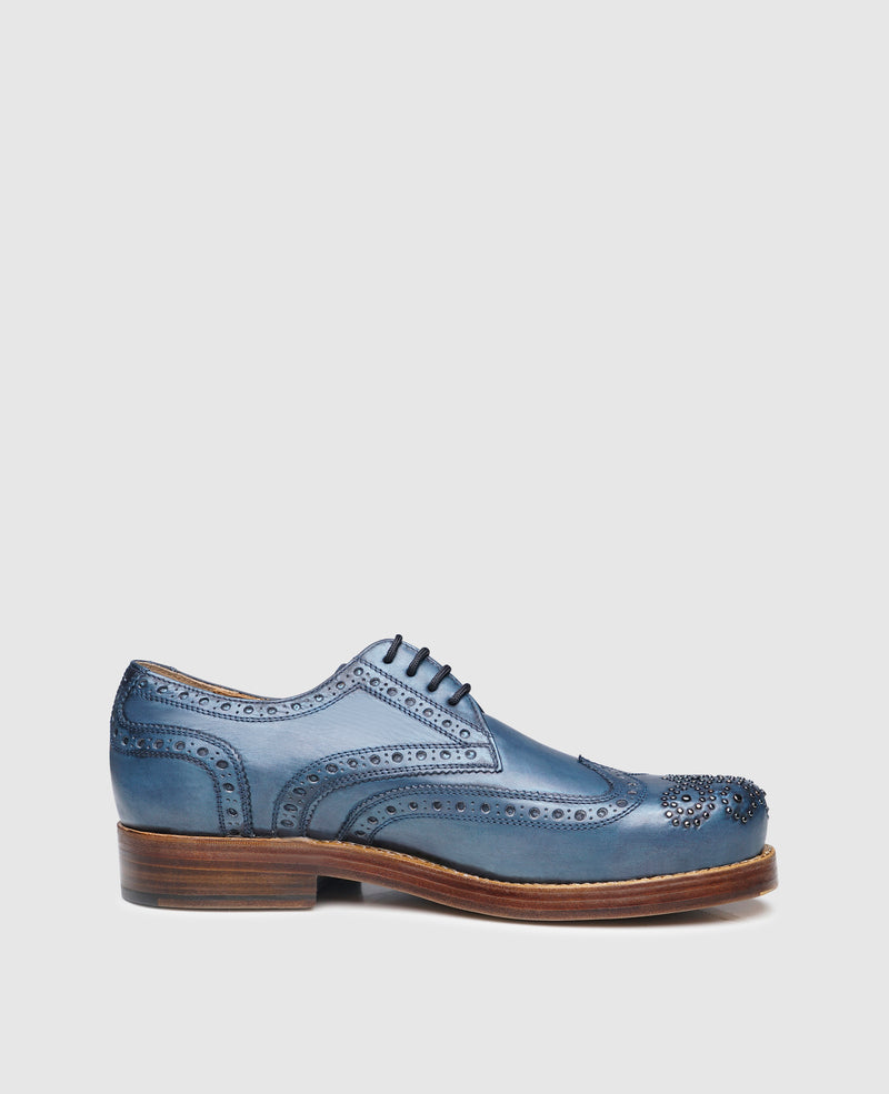 Shoepassion Heinrich Dinkelacker Goodyear-welted Derby With Metal-stud Detailing Shoepassion