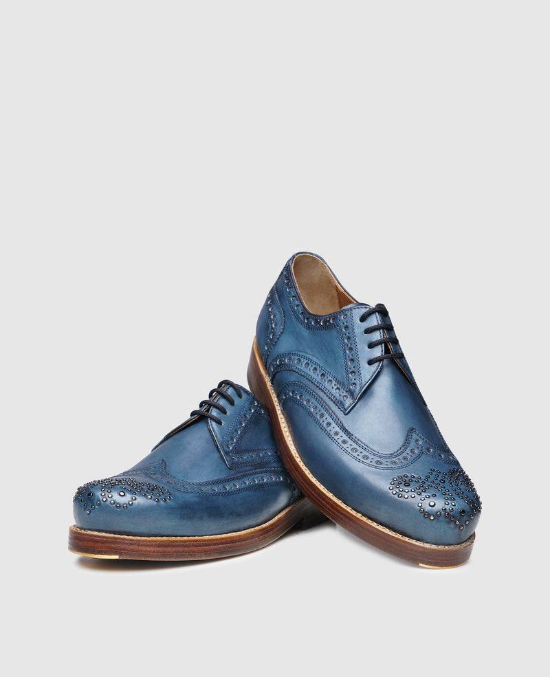 Shoepassion Heinrich Dinkelacker Goodyear-welted Derby With Metal-stud Detailing Shoepassion