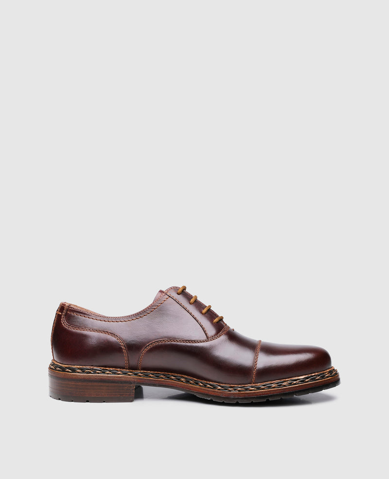 Shoepassion Heinrich Dinkelacker Modischer Captoe Oxford Mit Zopfrahmen Shoepassion