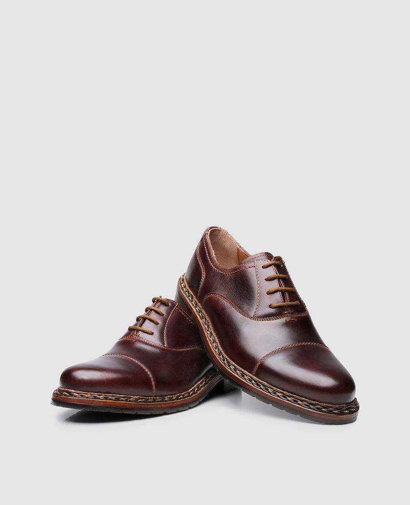 Shoepassion Heinrich Dinkelacker Modischer Captoe Oxford Mit Zopfrahmen Shoepassion