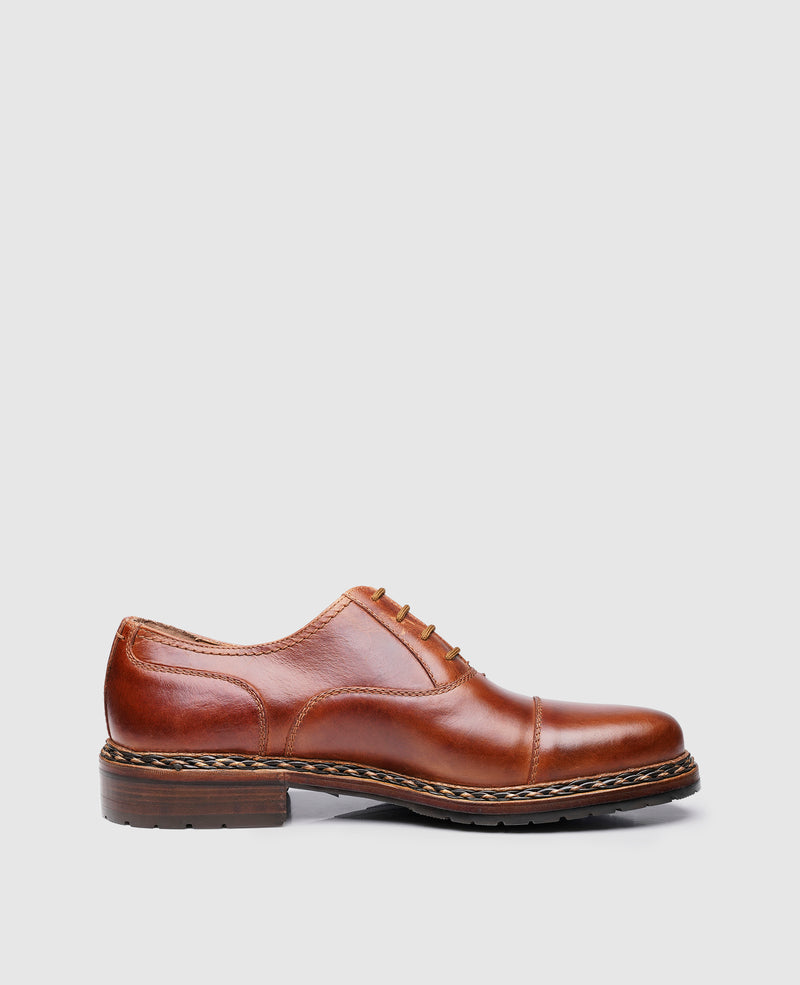 Shoepassion Heinrich Dinkelacker Modischer Captoe Oxford Mit Zopfrahmen Shoepassion