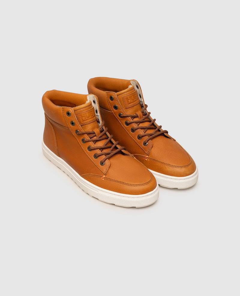 Shoepassion Herren High-Top Sneaker Aus Rauleder HUB Bei Shoepassion