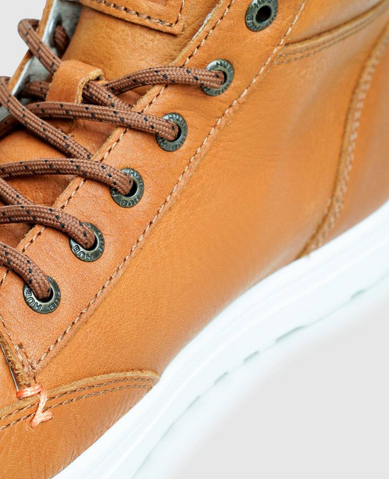 Shoepassion Herren High-Top Sneaker Aus Rauleder HUB Bei Shoepassion