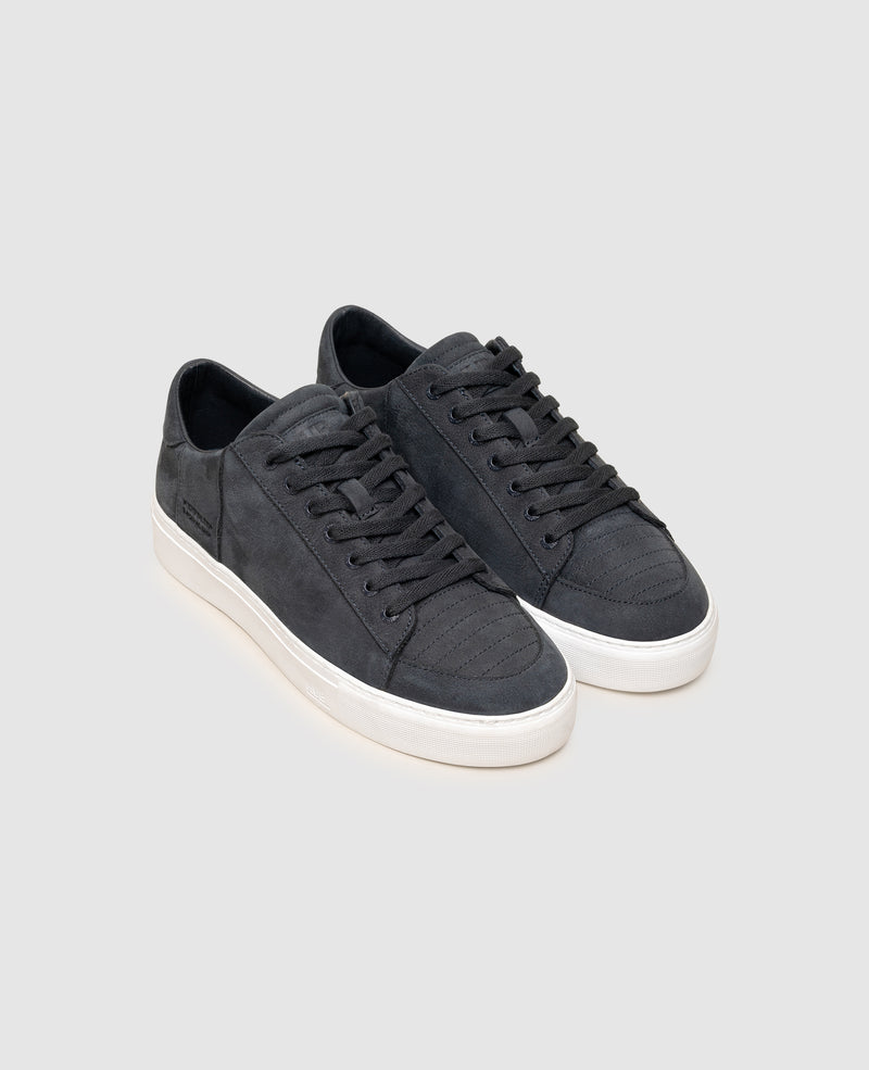 Shoepassion Herren Low-Top Sneaker Aus Rauleder HUB Bei Shoepassion