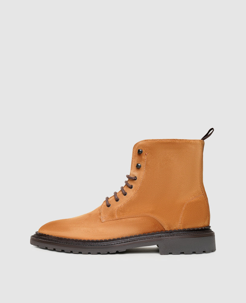 Shoepassion Herren-Schnürboots mit Triple Welt & Rauleder Henry Stevens Shoepassion