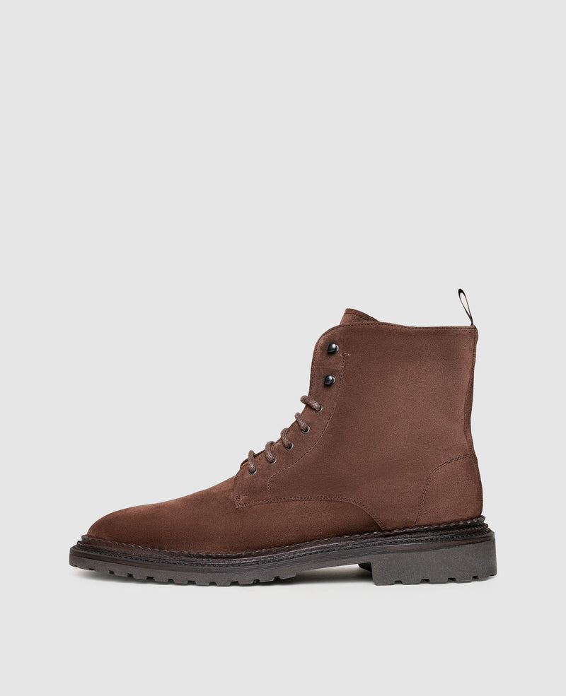 Shoepassion Herren-Schnürboots mit Triple Welt & Rauleder Henry Stevens Shoepassion