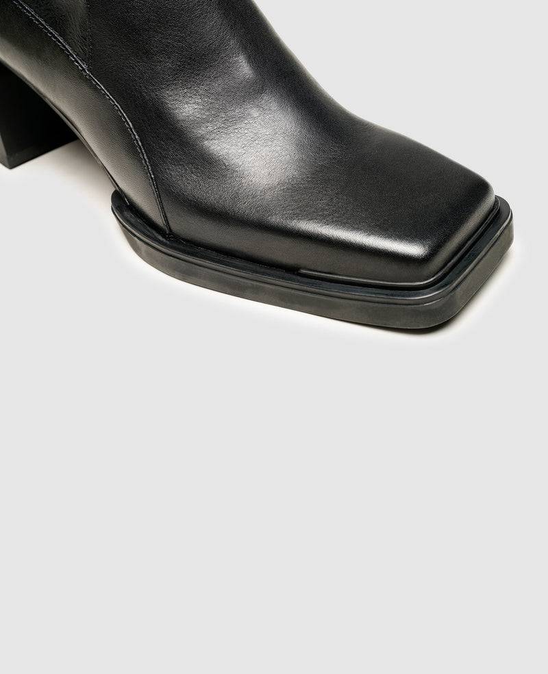 Shoepassion Hoher Statement Schaftstiefel Für Damen Aus Glattleder Vagabond Shoepassion