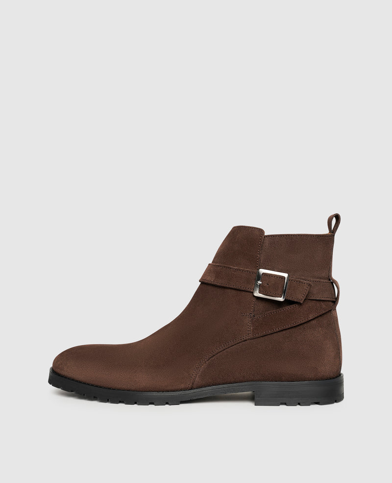 Shoepassion Jodhpur Boots aus feinem Velours für Herren Henry Stevens Shoepassion