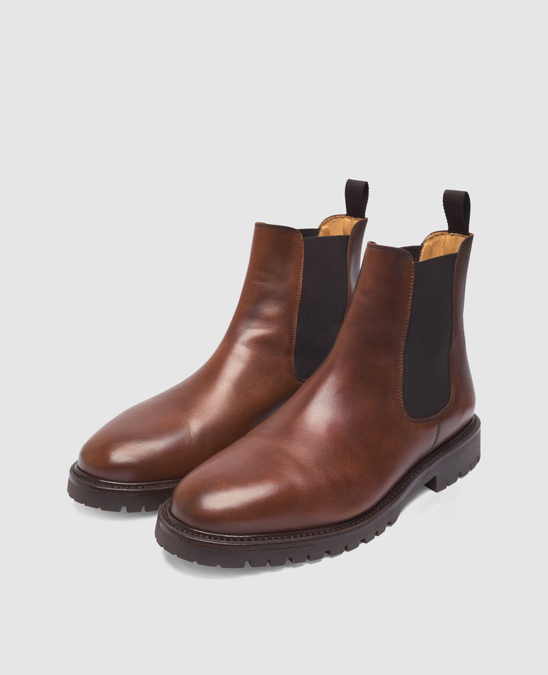 Shoepassion Jones CB3 Chelsea Boot In Mittelbraun - Henry Stevens Shoepassion