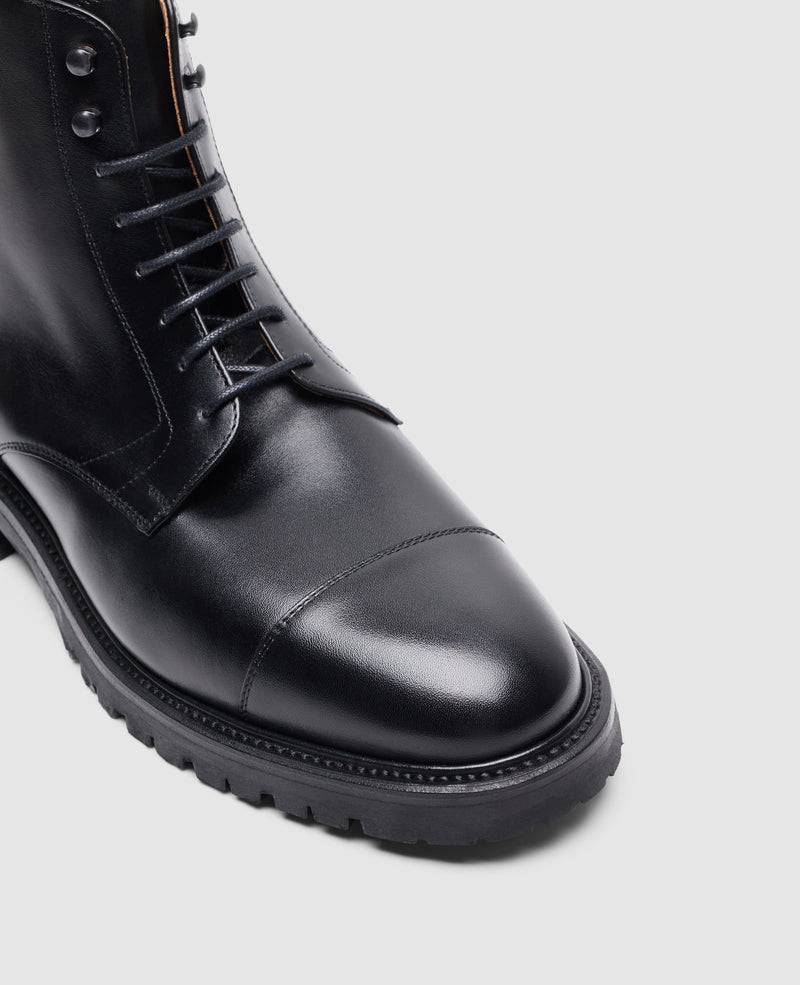 Shoepassion Jones CDB3 Derby Boot In Schwarz - Henry Stevens Shoepassion