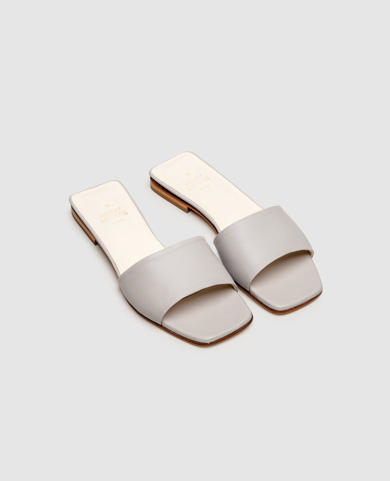 Shoepassion Karree-Sandale Aus Glattleder Für Damen Henry Stevens Shoepassion