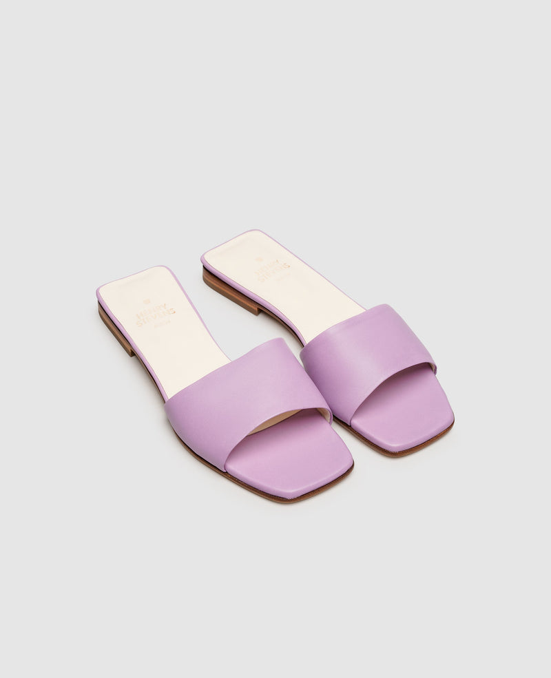 Shoepassion Karree-Sandale Aus Glattleder Für Damen Henry Stevens Shoepassion