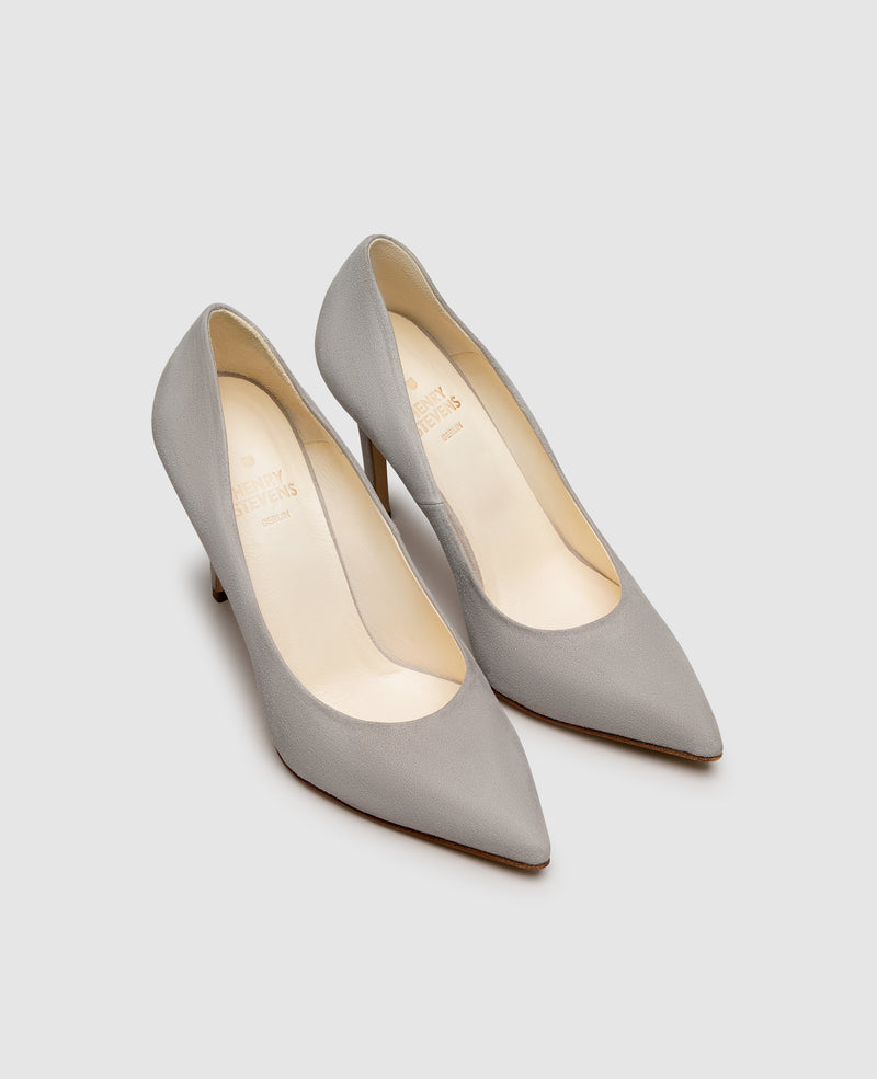 Shoepassion Klassische Damen-Pumps Aus Samtigem Ziegenleder| Henry Stevens Shoepassion