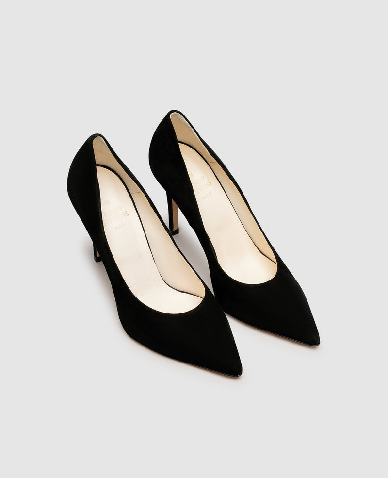 Shoepassion Klassische Damen-Pumps Aus Samtigem Ziegenleder| Henry Stevens Shoepassion