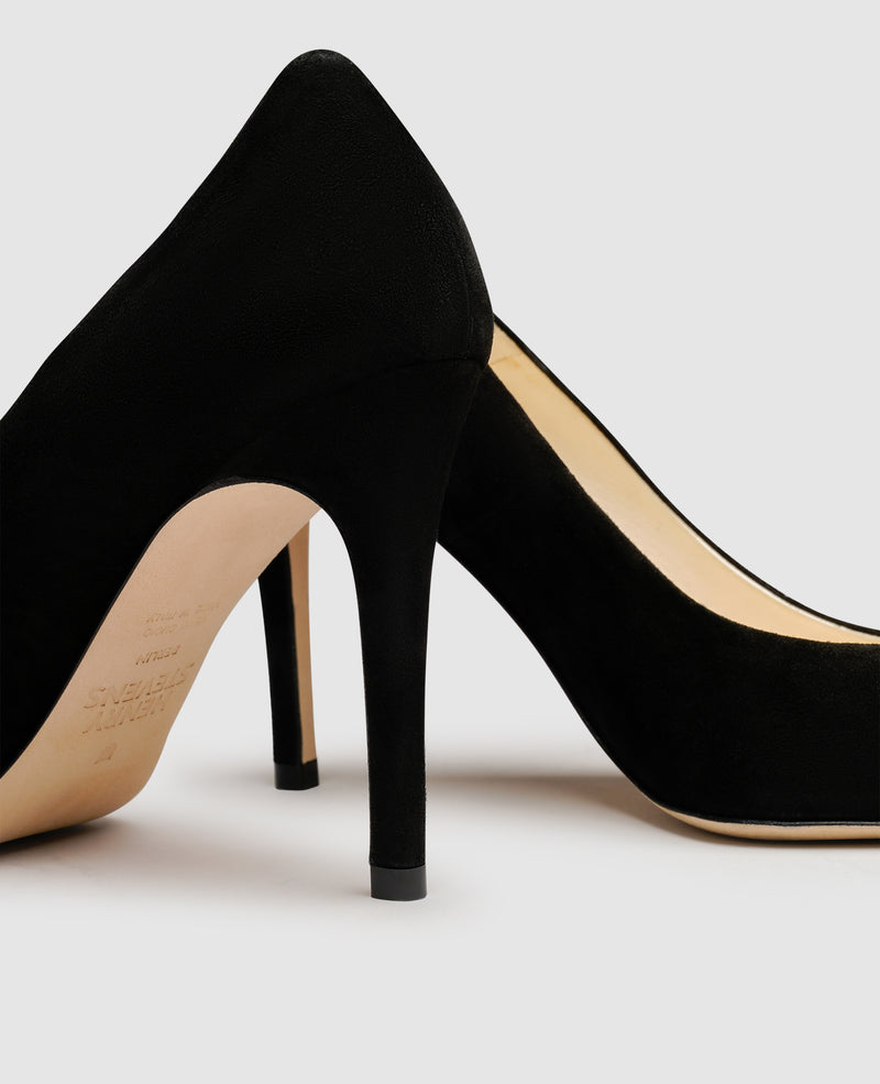 Shoepassion Klassische Damen-Pumps Aus Samtigem Ziegenleder| Henry Stevens Shoepassion