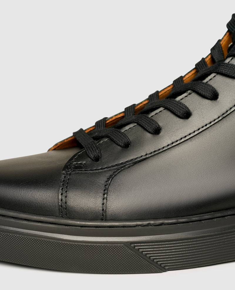 Shoepassion Klassische High-Top-Sneakers Mit Patina Für Herren Shoepassion