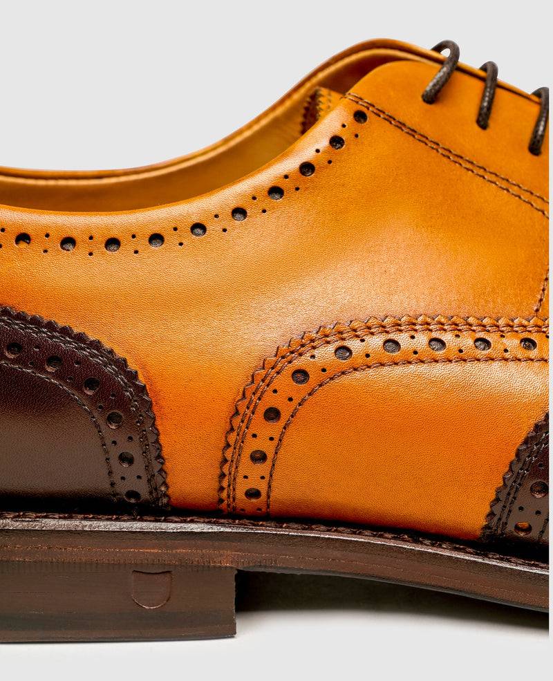 Shoepassion Klassischer Two Tone Herrenschuh Aus Leder Henry Stevens Shoepassion