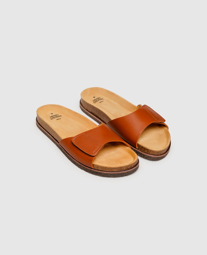 Shoepassion Kork-Pantolette Für Damen Mit Breitem Riemen Henry Stevens Shoepassion