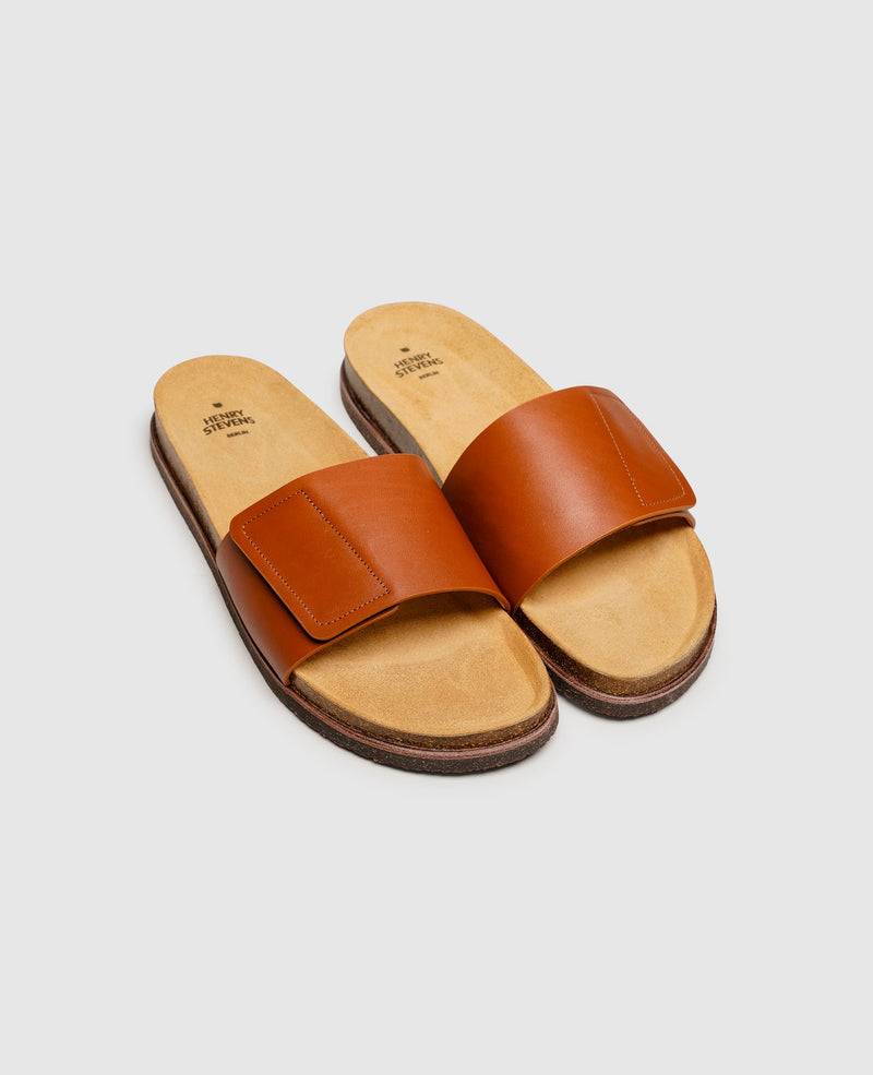 Shoepassion Kork-Pantolette Für Herren Mit Breitem Riemen Henry Stevens Shoepassion