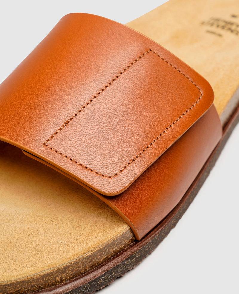 Shoepassion Kork-Pantolette Für Herren Mit Breitem Riemen Henry Stevens Shoepassion