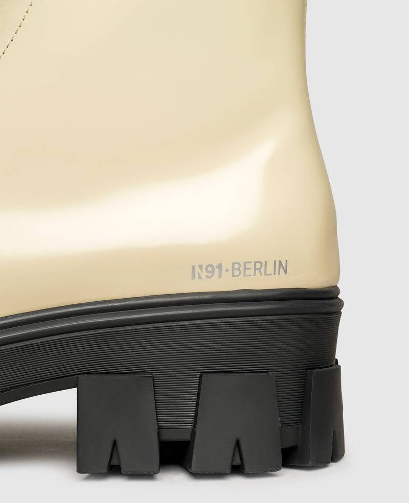 Shoepassion Leder-Schnürstiefelette Mit Plateausohle Für Damen N91 Shoepassion