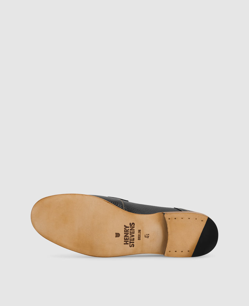 Shoepassion Lee-PL Loafer In Black - Henry Stevens Shoepassion