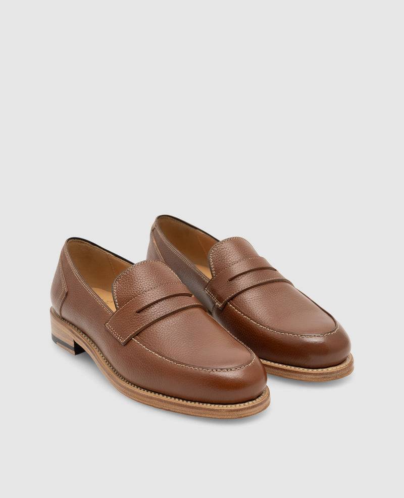 Shoepassion Lee-PL Loafer In Midbrown - Henry Stevens Shoepassion