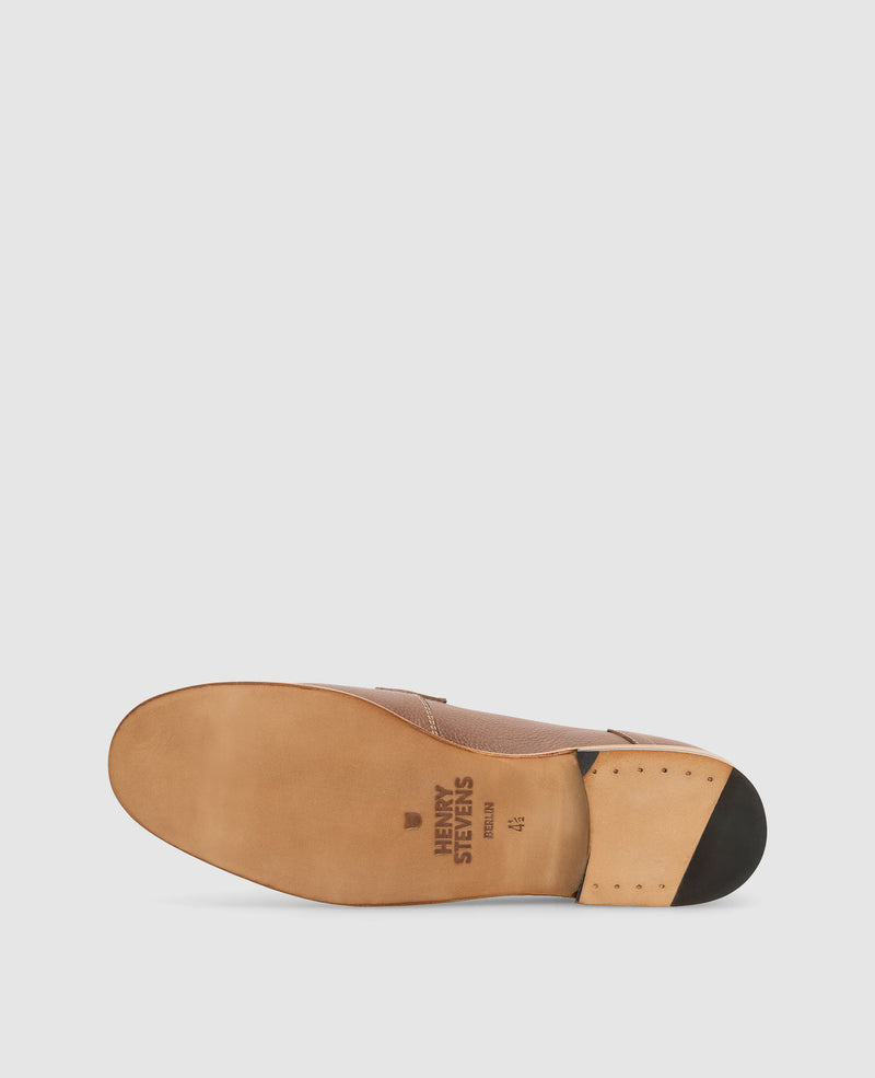 Shoepassion Lee-PL Loafer In Midbrown - Henry Stevens Shoepassion