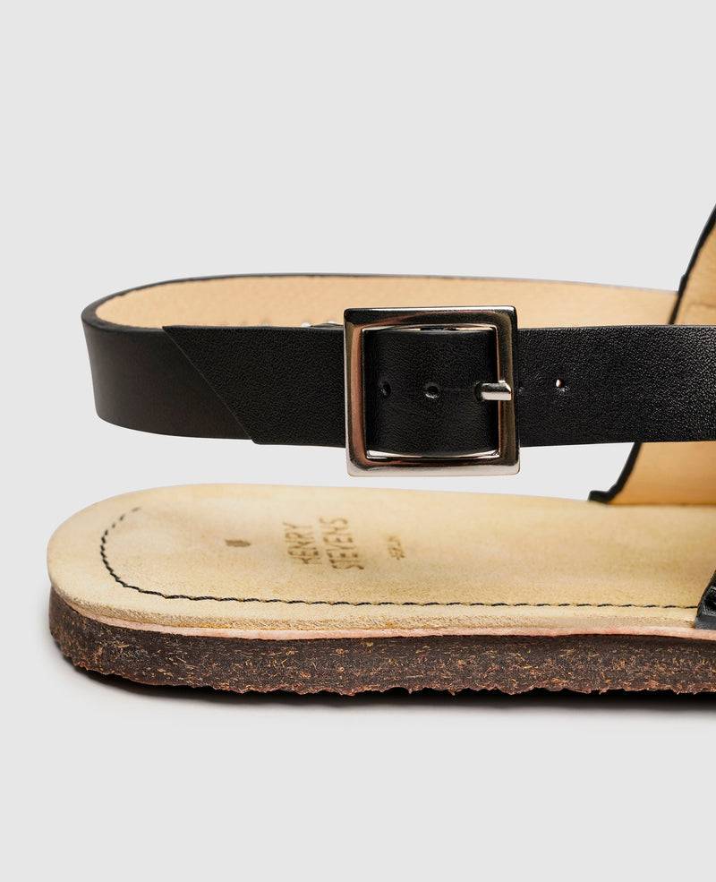 Shoepassion Leichte Damen-Sandale Mit Leder-Fußbett Henry Stevens Shoepassion