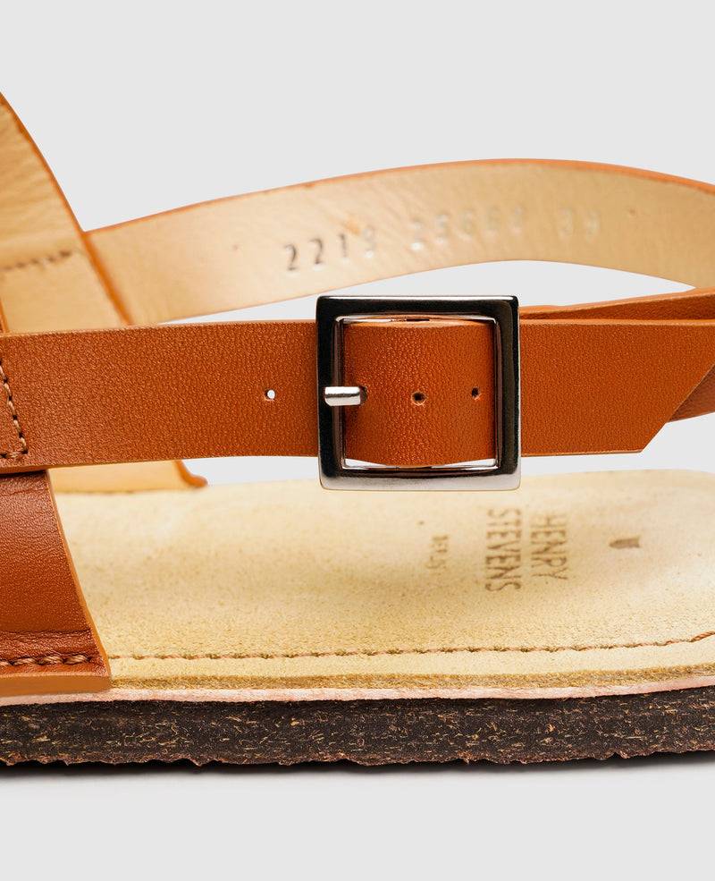 Shoepassion Leichte Damen-Sandale Mit Leder-Fußbett Henry Stevens Shoepassion