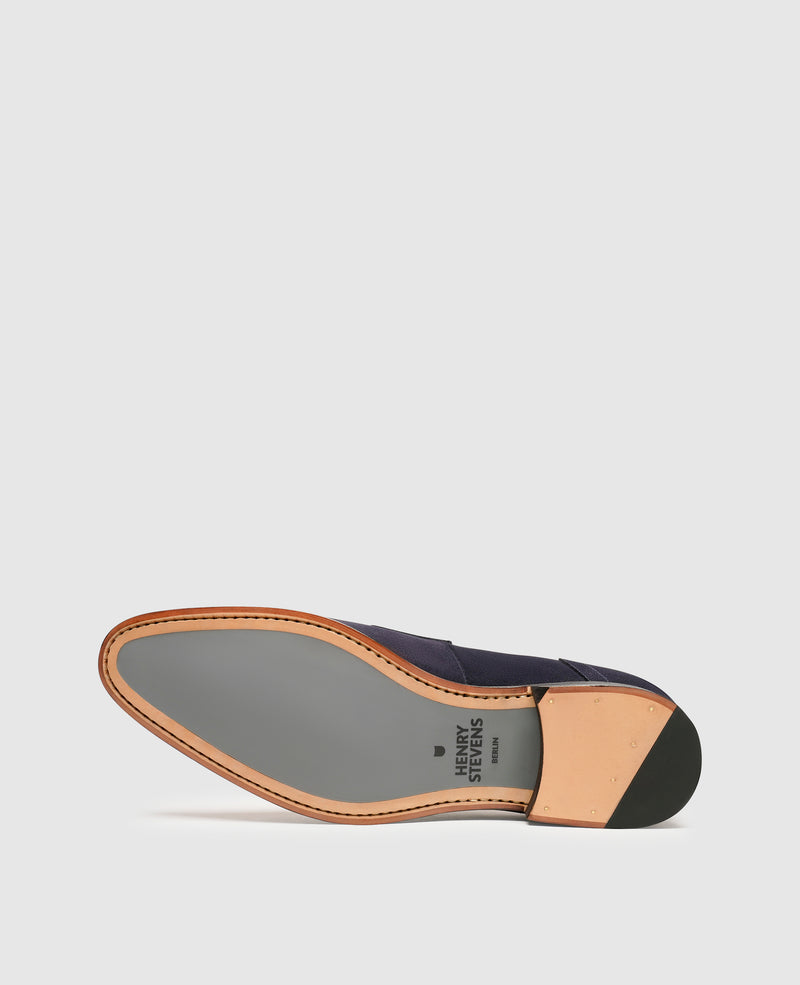 Shoepassion Luftige Penny Loafer Herrenschuhe Aus Feinstem Velours Shoepassion