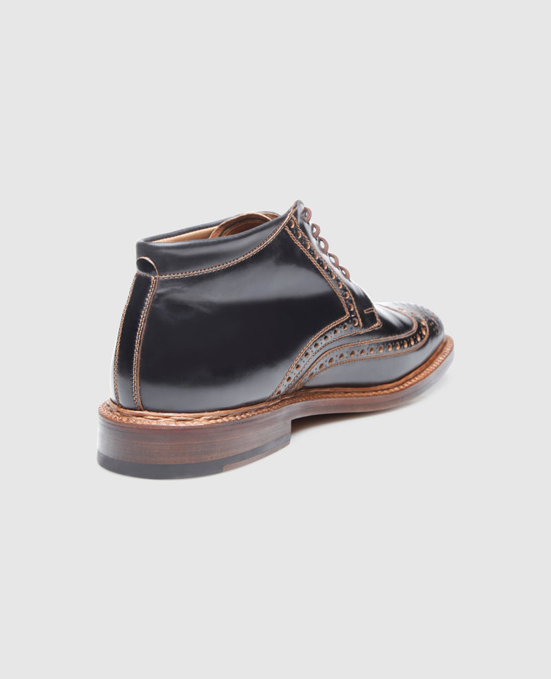 Shoepassion Luxuriöser Herren Boot Aus Shell Cordovan Heinrich Dinkelacker Shoepassion