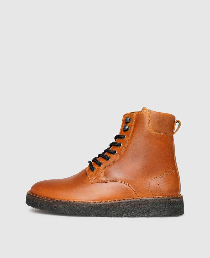 Shoepassion Markante Schnürboots für Damen mit stabiler Kreppsohle Shoepassion