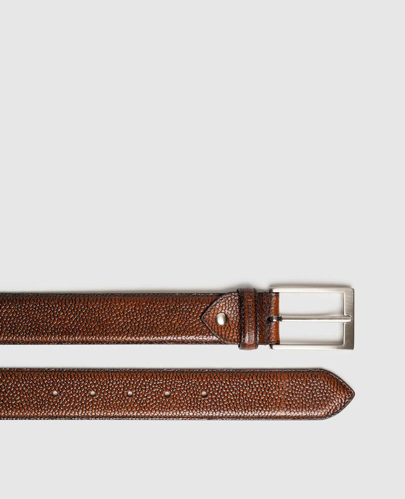 Shoepassion Markanter Herrengürtel Aus Scotchgrain Leder Henry Stevens Shoepassion