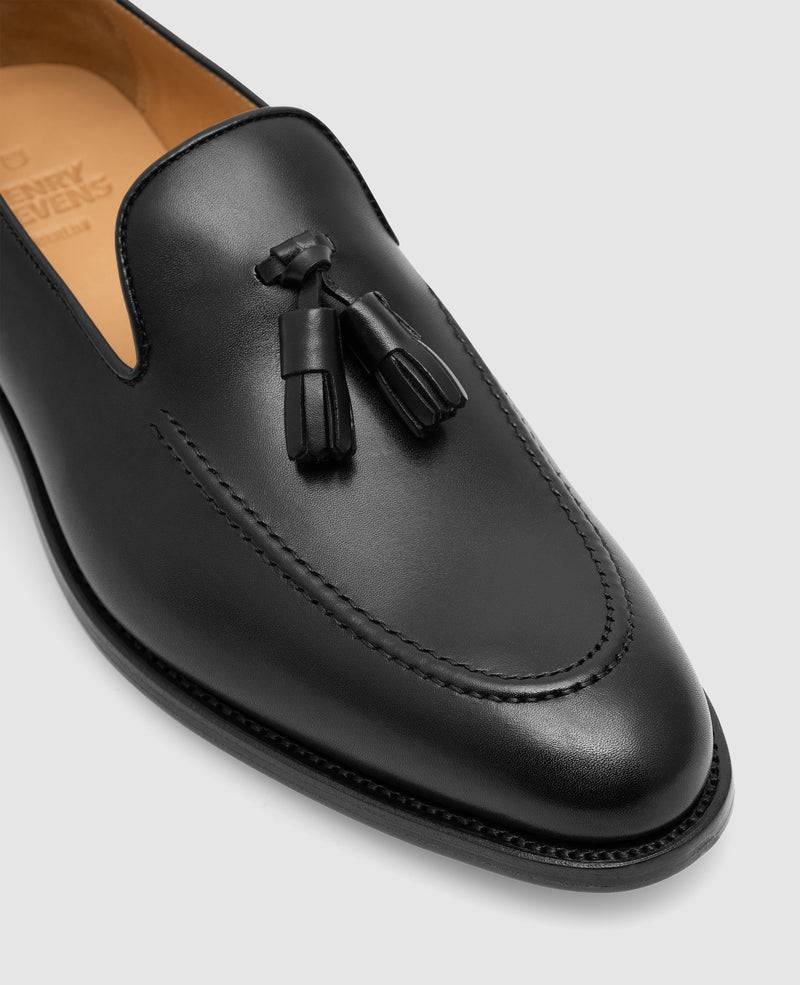 Shoepassion Marshall-TL Loafer In Black - Henry Stevens Shoepassion