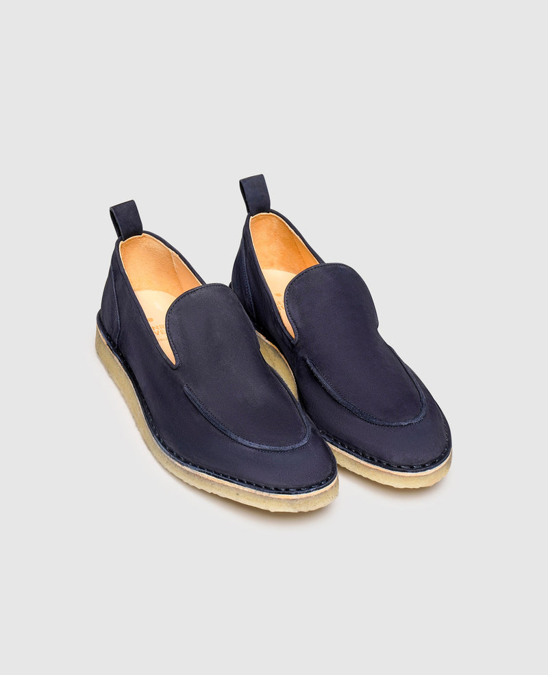 Shoepassion Moderne Herren-Loafer Mit Nubuk & Kreppsohle Henry Stevens Shoepassion