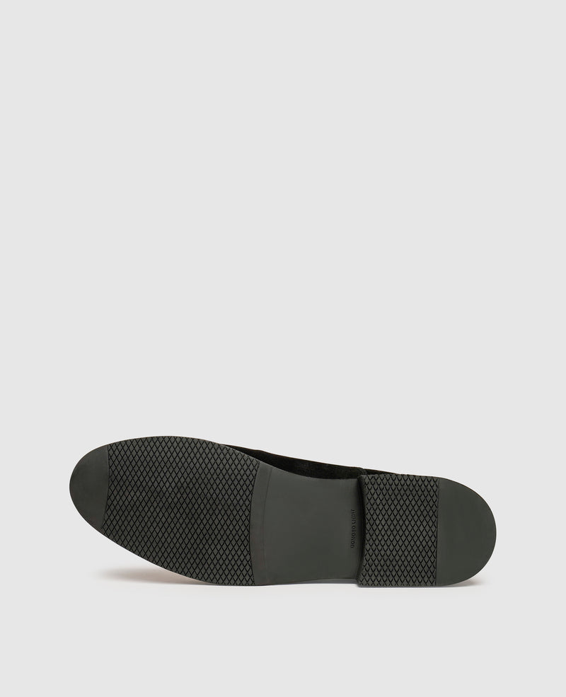 Shoepassion Moderne Oxford Herrenschuhe Aus Velours Henry Stevens Shoepassion