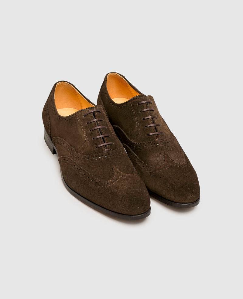 Shoepassion Moderne Plain Derby Herrenschuhe Aus Velours Henry Stevens Shoepassion