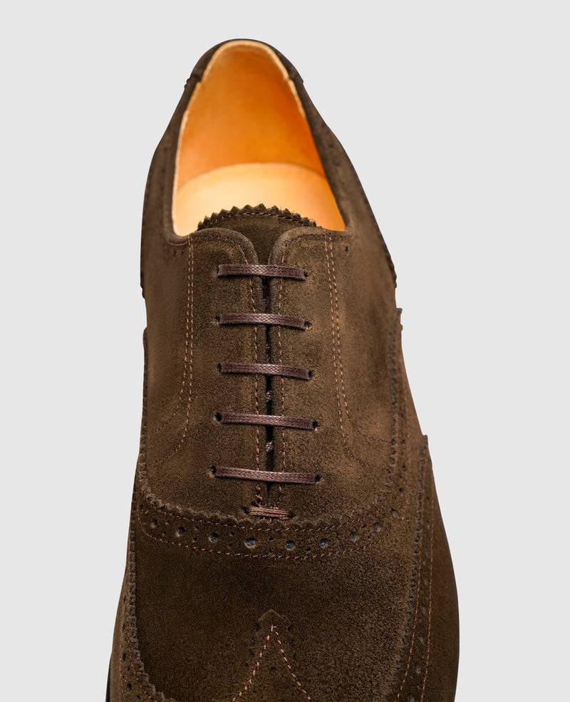Shoepassion Moderne Plain Derby Herrenschuhe Aus Velours Henry Stevens Shoepassion
