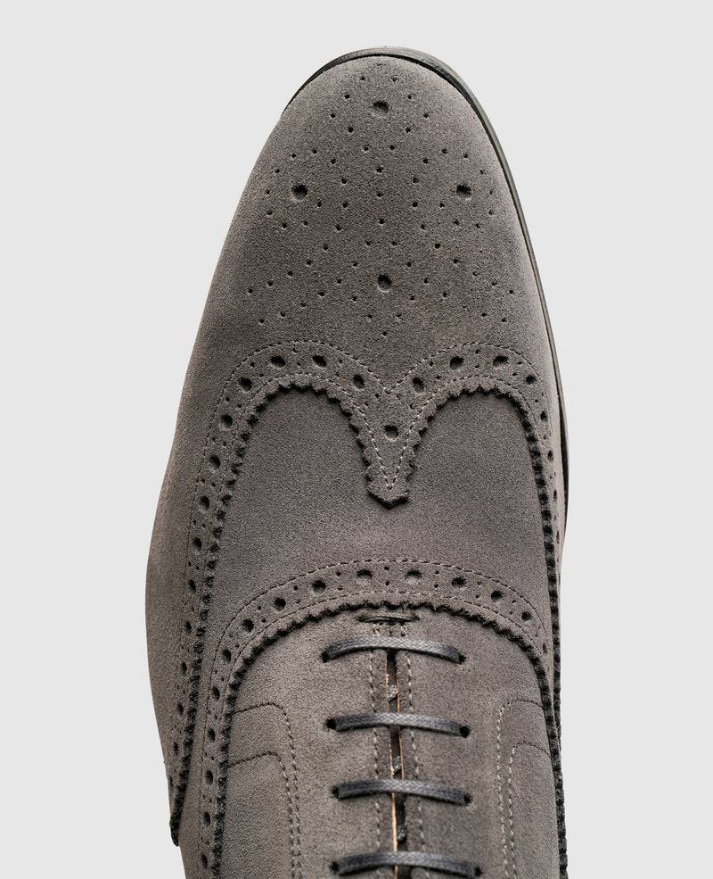 Shoepassion Moderne Plain Derby Herrenschuhe Aus Velours Henry Stevens Shoepassion