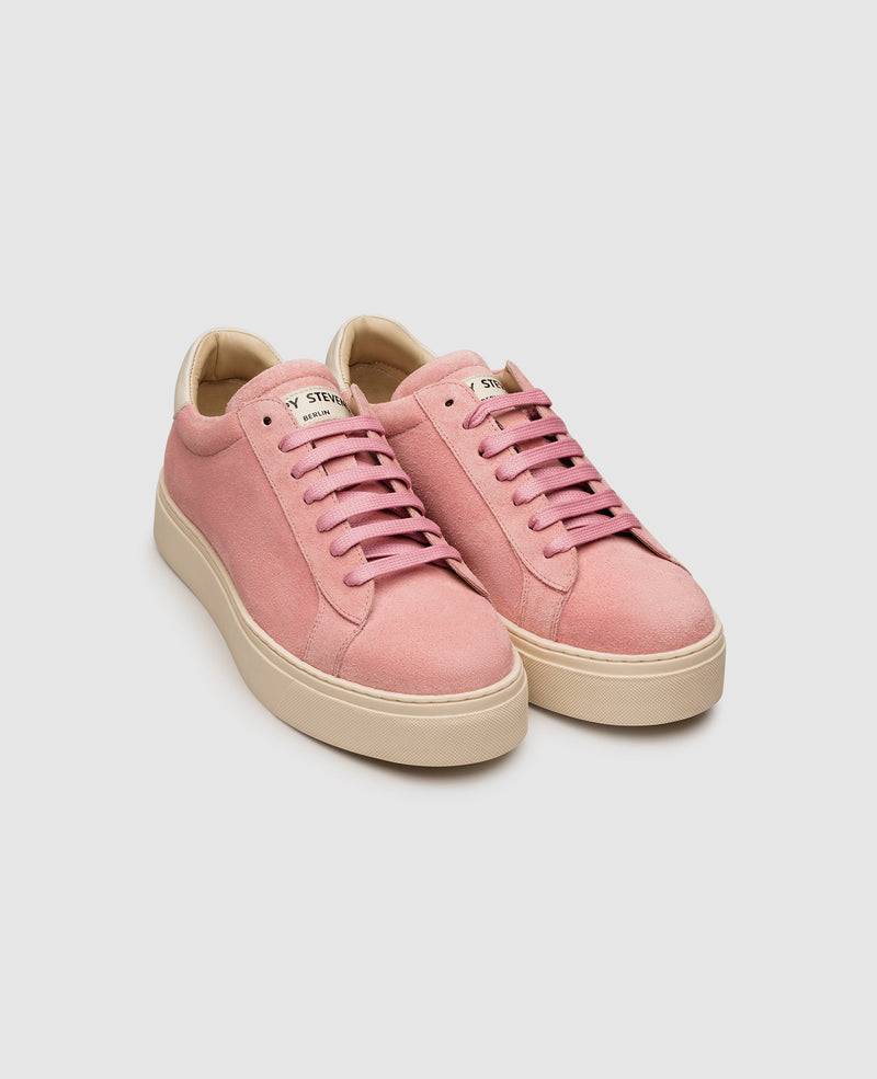 Shoepassion Moderner Damen-Sneaker Aus Velours Henry Stevens Shoepassion