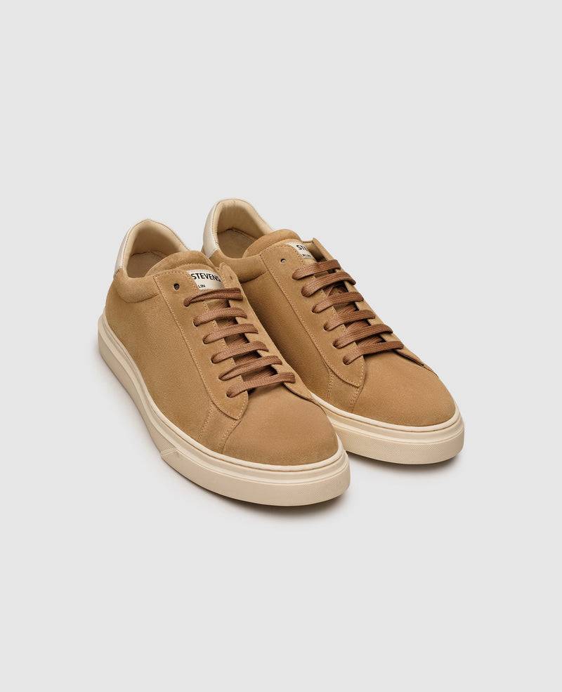 Shoepassion Moderner Herren-Sneaker Aus Velours Henry Stevens Shoepassion