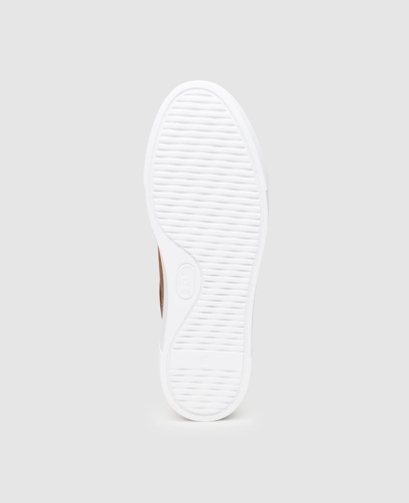 Shoepassion Moderner Sneaker Aus Kalbsleder Mit Metallic-Elementen Von Kennel & Schmenger Shoepassion