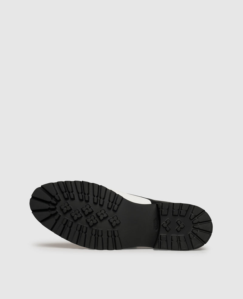 Shoepassion Modisch-elegante Derby Herrenschuhe Mit Auffälliger Profilsohle Shoepassion