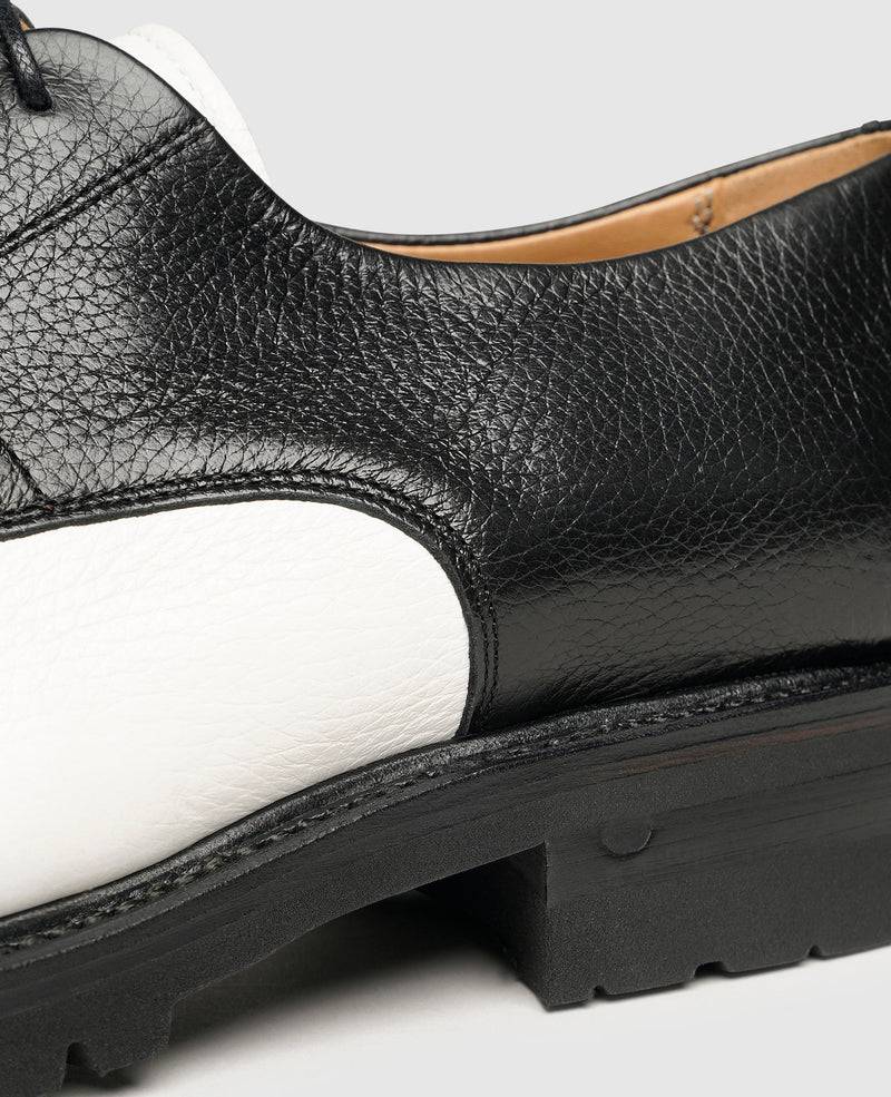 Shoepassion Modisch-elegante Derby Herrenschuhe Mit Auffälliger Profilsohle Shoepassion