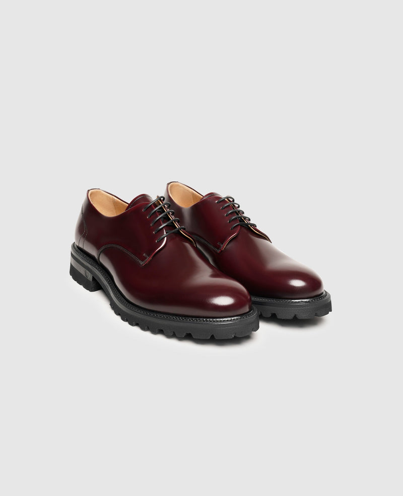 Shoepassion Modisch-elegante Derby Herrenschuhe Mit Auffälliger Profilsohle Shoepassion