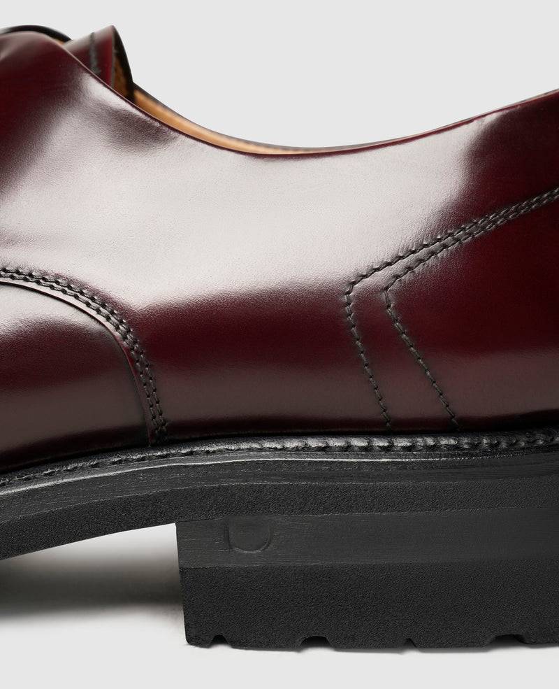 Shoepassion Modisch-elegante Derby Herrenschuhe Mit Auffälliger Profilsohle Shoepassion