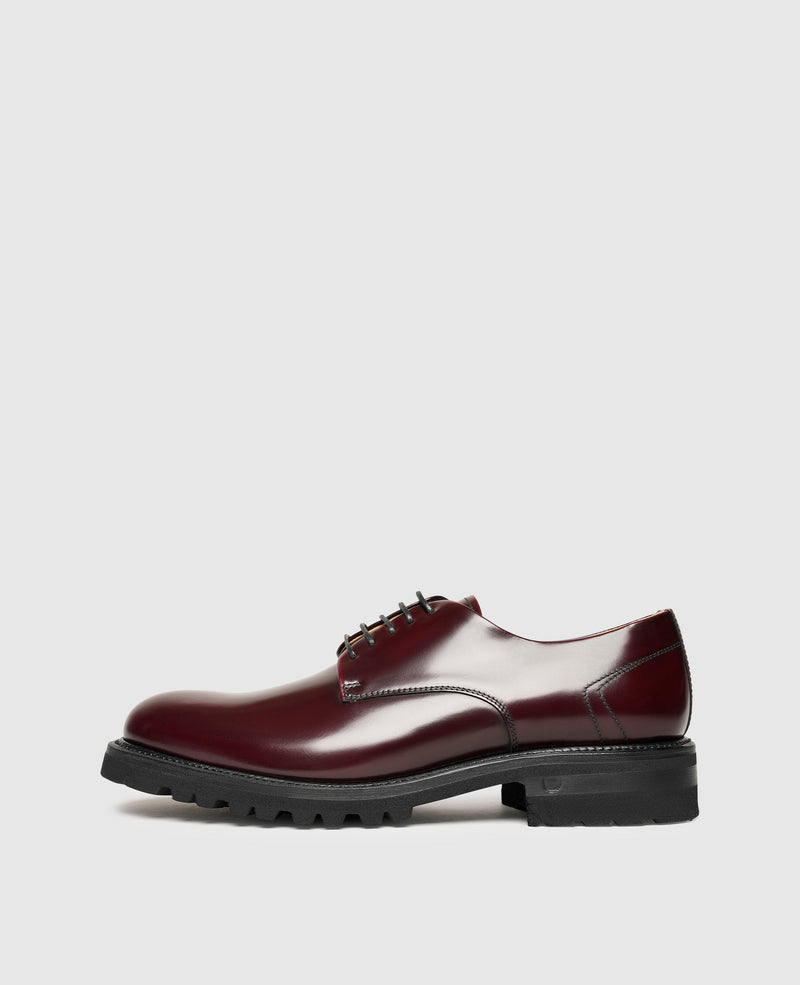 Shoepassion Modisch-elegante Derby Herrenschuhe mit auffälliger Profilsohle Shoepassion